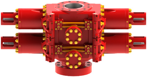 Trou de COUP DE POING de LWS Ram Type Blowout Preventer Equipment 11"