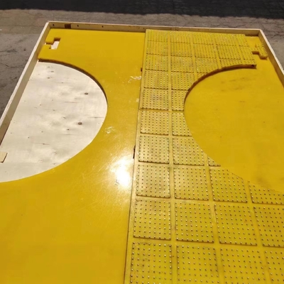 L'anti plastique du tapis 30mm du glissement ZP375 glissent non Mat For Drilling Rotary Table