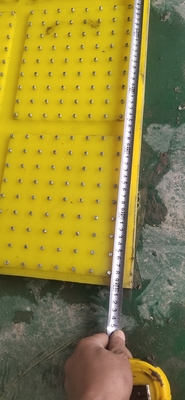 L'anti plastique du tapis 30mm du glissement ZP375 glissent non Mat For Drilling Rotary Table