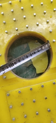 L'anti plastique du tapis 30mm du glissement ZP375 glissent non Mat For Drilling Rotary Table