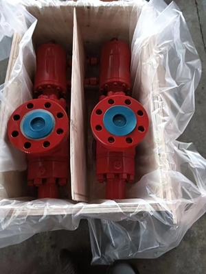Pouce hydraulique de la valve 2-9/16 de plat de la pression 5000PSI pour l'équipement de tête de puits