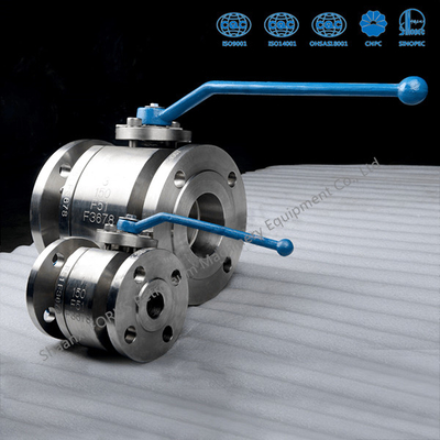 API6D BS5351 ASME B16.34 a forgé le robinet à tournant sphérique de flottement 1/2 » à 8"