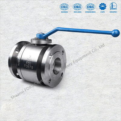 API6D BS5351 ASME B16.34 a forgé le robinet à tournant sphérique de flottement 1/2 » à 8"