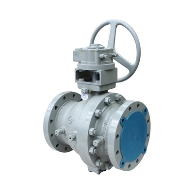 Valve à bille à trunnion en fonte de 2 à 40 pouces API 6D Flange 2 pièces en acier coulé 300LB