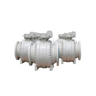 Valve à bille à trunnion en fonte de 2 à 40 pouces API 6D Flange 2 pièces en acier coulé 300LB