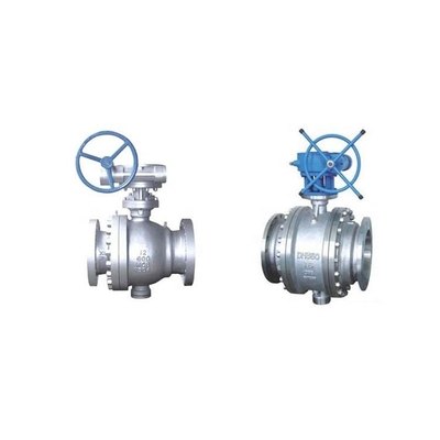Valve à bille à trunnion en fonte de 2 à 40 pouces API 6D Flange 2 pièces en acier coulé 300LB