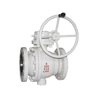 Valve à bille à trunnion en fonte de 2 à 40 pouces API 6D Flange 2 pièces en acier coulé 300LB