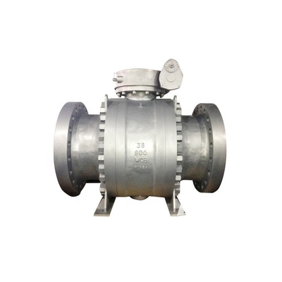 API 6D API 608 Acier forgé 3 pièces Ventilateur à bille à trunnion
