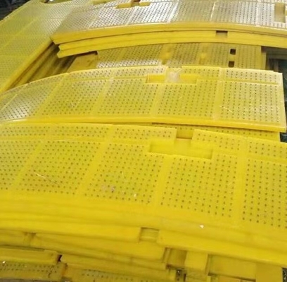 Mat anti-dérapant en PU 30 mm ZP375 pour la plateforme de forage