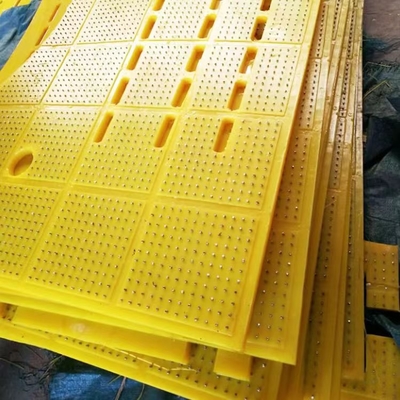 Mat anti-dérapant en PU 30 mm ZP375 pour la plateforme de forage