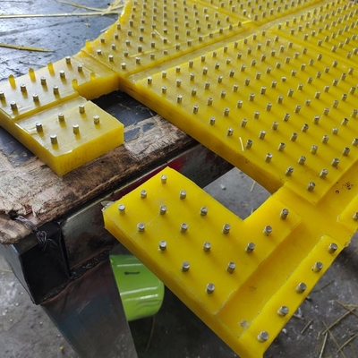 ZP275 tapis antidérapant rotatif mat de table de mat matériel PU pour le forage
