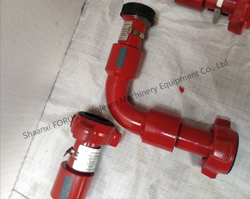 Forgé 1 pouce 60 type alliage d'acier joint pivotant pression de travail 5000 PSI API 16C COC fournir un processus forgé pour le forage pétrolier