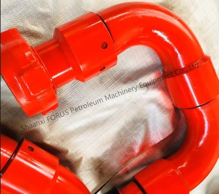 3 pouces 10 type joint pivotant pression de travail 5000 PSI API 16C Processus forgé standard pour le forage de champs pétrolifères COC fourni