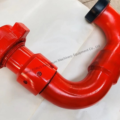 Acier allié forgé API 16C Standard 3 pouces 50 type long rayon joint pivotant pour le forage des champs pétrolifères Rapport d'essai fournir