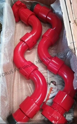 80 Type de joint pivotant à rayon long en acier allié forgé API 16C Standard pour le forage des champs pétrolifères