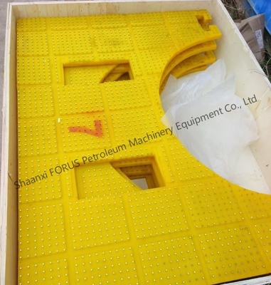 Table tournante anti-dérapant épaisseur 30 mm PU anti-dérapant pour le forage Table tournante