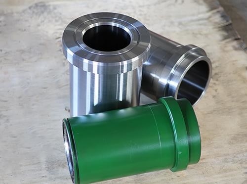 Liner de pompe à boue à revêtement unique en métal pour le forage des champs pétrolifères Matériau spécial en acier