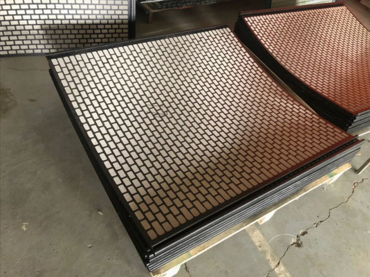 Mesh d'écran de contrôle solide de type onde API RP 13C Mesh d'écran de forage de champ pétrolier