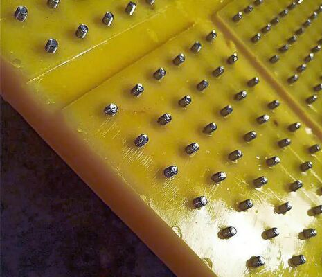 Table tournante Mat anti-dérrapage Matériau PU Résistance à la traction 45 Mpa utilisée sur plateforme de forage