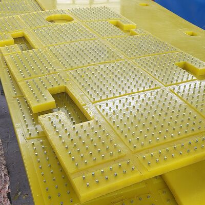 Table tournante mat anti-dérrapage mat matériel PU résistant à l'usure utilisé pour ZP175