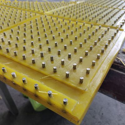 Tapis antidérapant personnalisé pour table rotative en polyuréthane, matériau PU résistant à l'usure, compatible ZP275, utilisation dans les équipements industriels