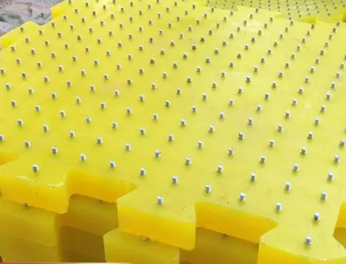 Table tournante tapis antidérapant résistant à l'usure pour plateforme de forage de champs pétrolifères Matériau polyuréthane