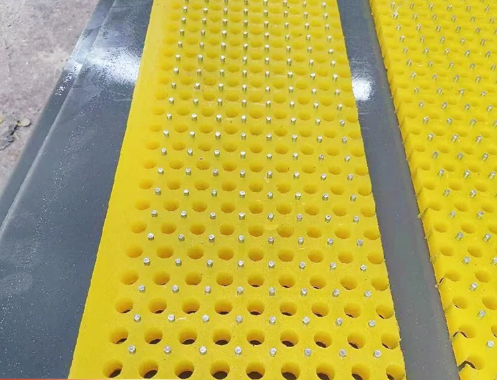 Table tournante tapis antidérapant résistant à l'usure pour plateforme de forage de champs pétrolifères Matériau polyuréthane