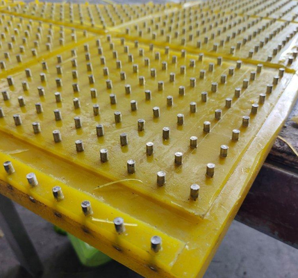 Mat anti-dérapant pour table tournante Accepter le matériau polyuréthane personnalisé