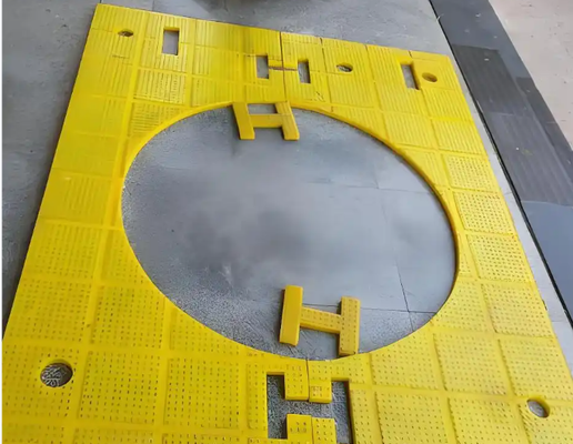 Mat anti-dérapant pour table tournante Accepter le matériau polyuréthane personnalisé