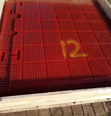 Preuve d'huile de tapis de glissement de Tableau de Rotaty anti pour le matériel de polyuréthane de plate-forme de forage de gisement de pétrole