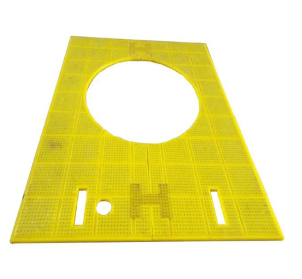 Bien fabriqué Polyuréthane 30 mm épaisseur Table rotative Anti-Slip Mat