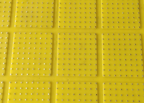 Bien fabriqué Polyuréthane 30 mm épaisseur Table rotative Anti-Slip Mat