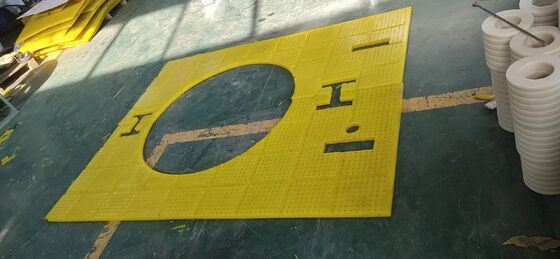 Résistance à l'huile Table tournante anti-dérrapage Tapis d'inspection de qualité stricte Polyuréthane 30 mm épaisseur