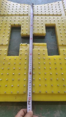 Résistance à l'huile Table tournante anti-dérrapage Tapis d'inspection de qualité stricte Polyuréthane 30 mm épaisseur