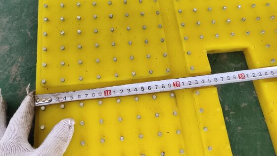 Résistance à l'huile Table tournante anti-dérrapage Tapis d'inspection de qualité stricte Polyuréthane 30 mm épaisseur