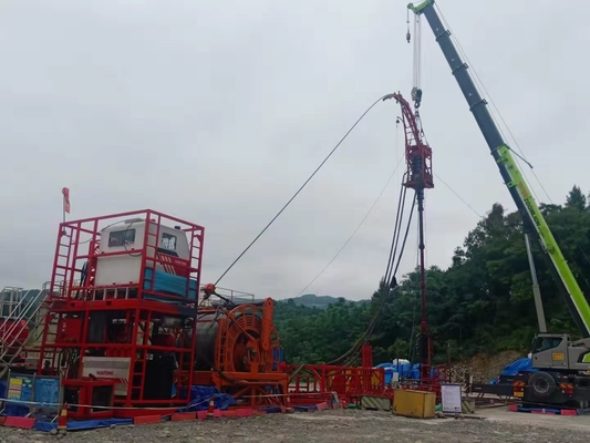 CT80 à la ligne de contrôle CT110 hydraulique tuyauterie enroulée
