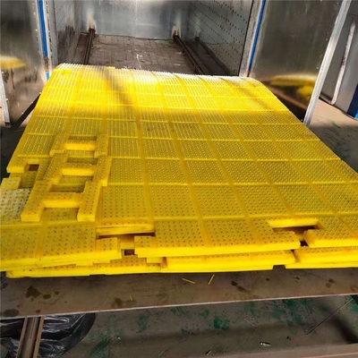 Tapis antidérapant utilisé pour le forage de la forme d'une plante Tapis rotatif durable