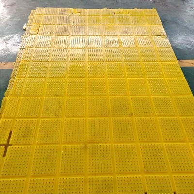 Tapis antidérapant utilisé pour le forage de la forme d'une plante Tapis rotatif durable