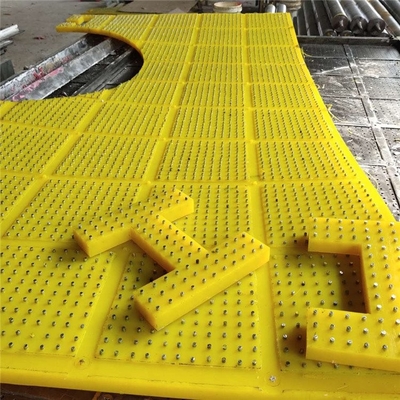 Tapis antidérapant 30mm ISO9001 de Tableau rotatoire de polyuréthane