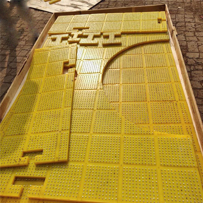 Tapis antidérapant 30mm ISO9001 de Tableau rotatoire de polyuréthane