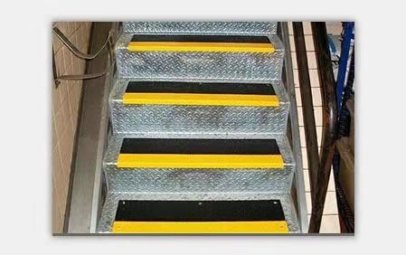 FRP glissent non les tapis industriels