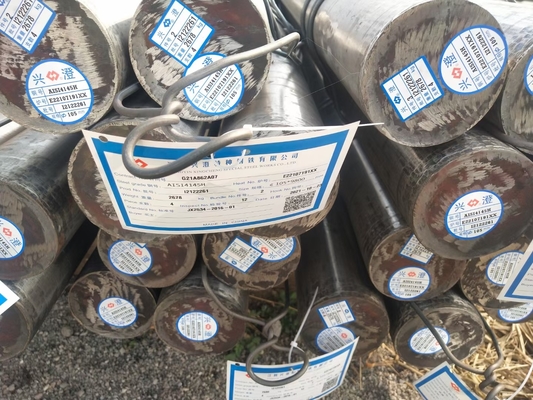 Acier allié spécial AISI4145H OD 4" de barre solide à 15"