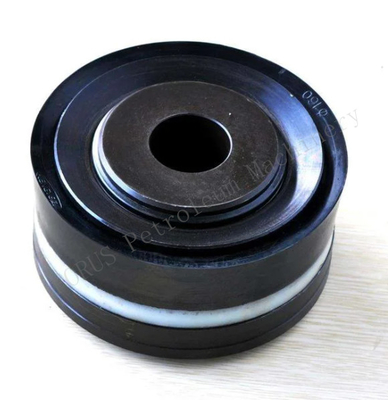 Piston de pompe collé de boue de double uréthane de dureté RS F-1600 AISI4140