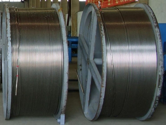 825 1/8" forage de pétrole rond de tube capillaire d'acier inoxydable