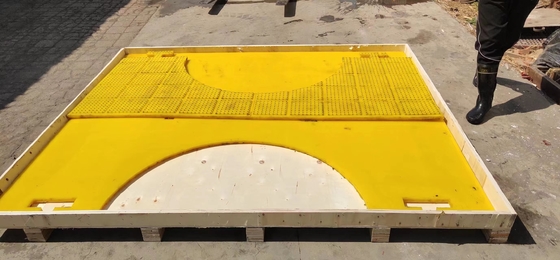 Table tournante en PU anti-dérapant 30 mm ZP275 pour le forage